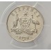 AUSTRALIA 1918 . SIXPENCE . PCGS AU55